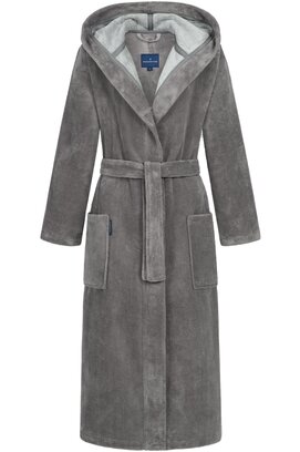 Morgenstern GEENA LONG 130cm  Dames Peignoir  terre/gris-brun M