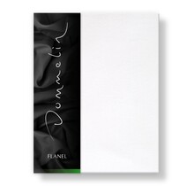 Dommelin Drap-housse Uni Flanelle Blanc 160x200/30