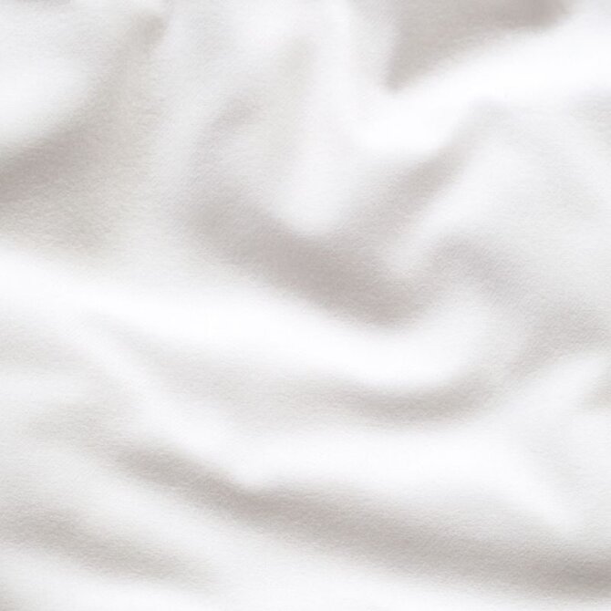 Dommelin Drap-housse Uni Flanelle Blanc 160x200/30