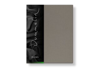 Dommelin Drap-housse Uni Flanelle Taupe 180x210/30