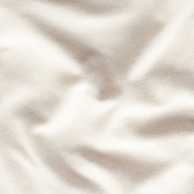 Dommelin Drap-housse Uni Flanelle Écru 90x200/30