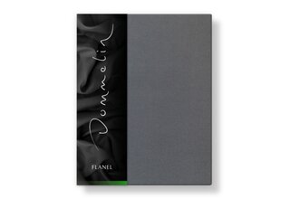 Dommelin Hoeslaken Uni Flanel Olifantgrijs 160x200/30