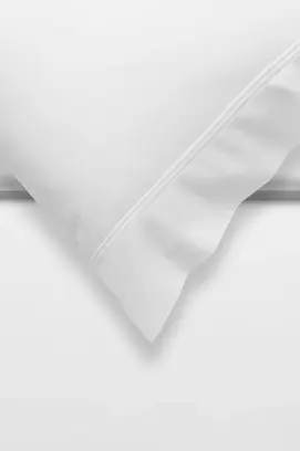 Vandyck Purity 87 Uni Satin dekbedovertrek 140x200/220 White