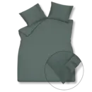 Vandyck Vandyck Purity 87 Uni Satin taie d'oreiller 60x70 Vert foncé