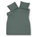 Vandyck Vandyck Purity 87 Uni Satin taie d'oreiller 60x70 Vert foncé