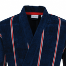 Carl Ross Carl Ross Homme Peignoir Kimono 663100 bleu nuit/rouge profond 48/50