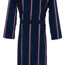 Carl Ross Carl Ross Heren Badjas met capuchon 663100 nightblue/deep red 48/50