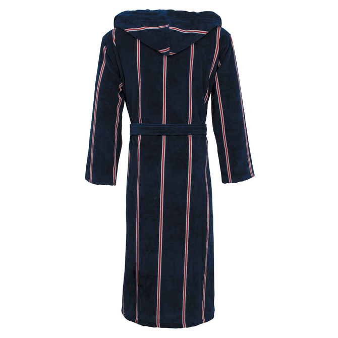 Carl Ross Heren Badjas met capuchon 663300 nightblue/deep red 56/58