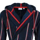Carl Ross Carl Ross Heren Badjas met capuchon 663300 nightblue/deep red 56/58