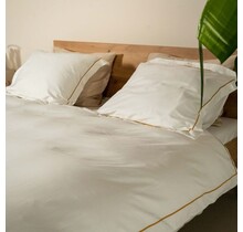 Kayori  Arida  Housse de couette  Satin de coton  140x200/220  Blanc
