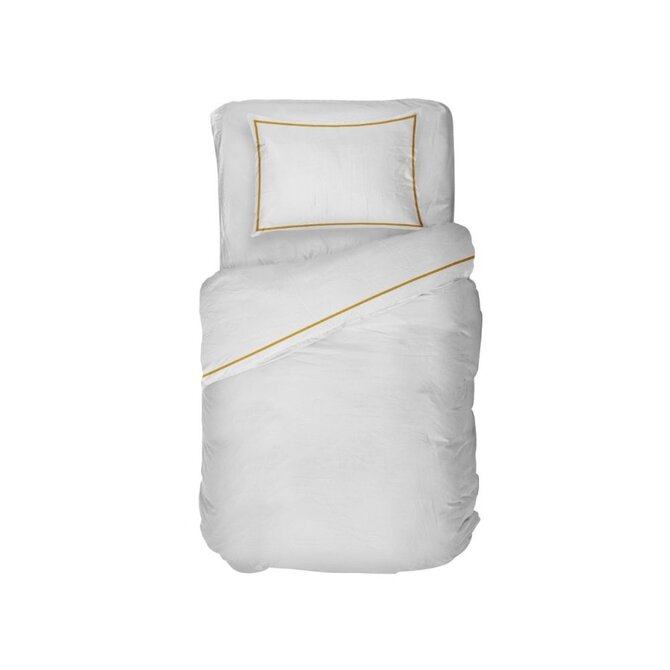 Kayori  Arida  Housse de couette  Satin de coton  200x200/220  Blanc