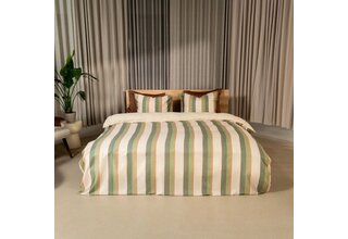 Kayori  Fudo  Housse de couette  Satin de coton  240x200/220 Vert
