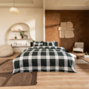 Kayori Kayori  Magome  Dekbedovertrek  Flanel  200x200/220  Blauw