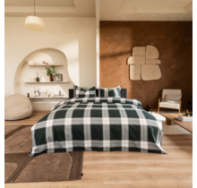 Kayori  Magome  Housse de couette  Flanelle  200x200/220  Bleu