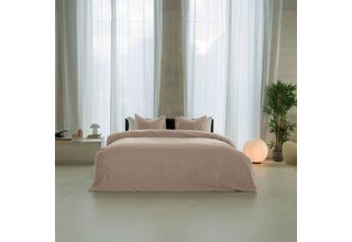 Kayori  Saya  Housse de couette  Satin de coton  240x200/220  Vieux rose