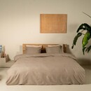 Kayori Kayori  Susa  Housse de couette  Flanelle  140x200/220  Moka