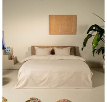 Kayori  Susa  Housse de couette  Flanelle  140x200/220  Blanc cassé