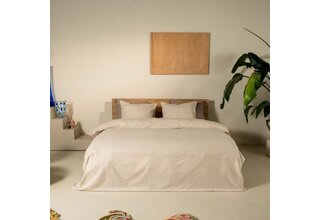 Kayori  Susa  Housse de couette  Flanelle  140x200/220  Écru