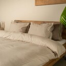 Kayori Kayori  Susa  Housse de couette  Flanelle  140x200/220  Blanc cassé