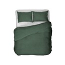 Kayori Kayori Elin  Housse de couette  Satin de coton  140x200/220  Vert foncé