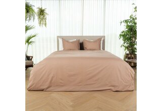 Kayori Sasaki  Housse de couette  Percale   240x200/220  Taupe