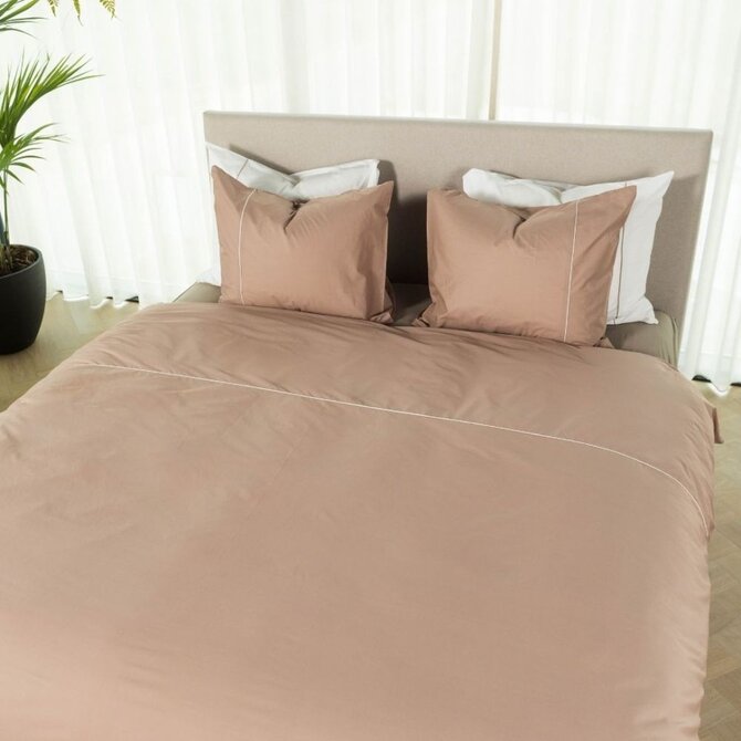 Kayori Sasaki  Housse de couette  Percale   240x200/220  Taupe