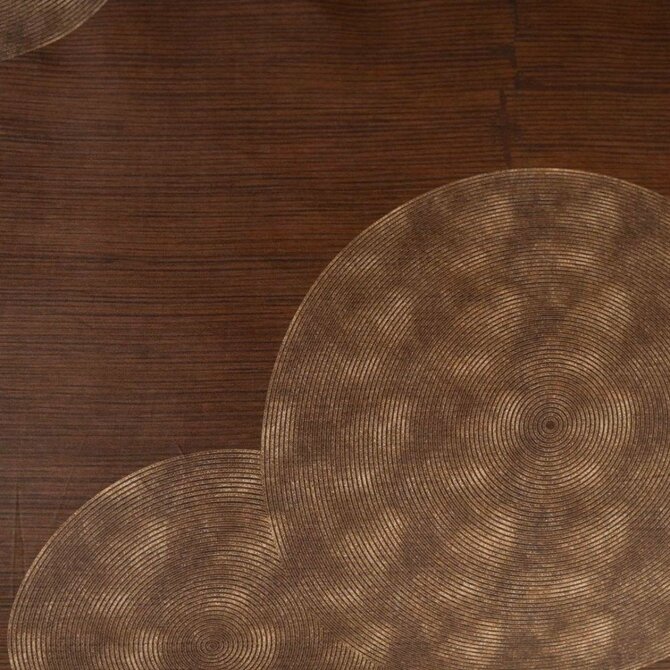 Kayori Jiro Housse de couette Satin de coton 140X200/220 Brun