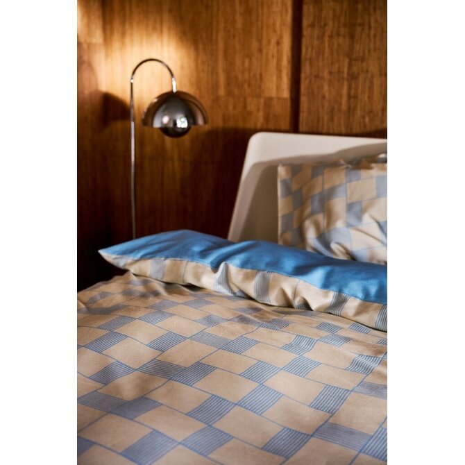 Auping Seaside Grid dekbedovertrek 240x200/220 Light Blue