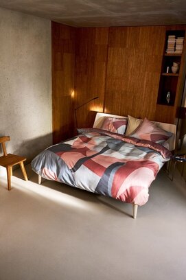 Auping Argile Naturelle housse de couette 140x200/220 Multicolore