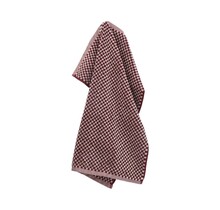 Bunzlau Castle Small Check keukendoek 53x60 Burgundy