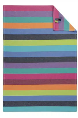 Cawö Lifestyle Cuisine 7058 Torchon 50x70 multicolore foncé 84