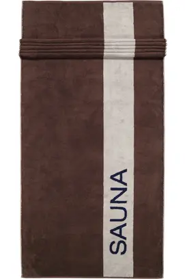 Cawö Sauna serviette de sauna 80x200 moka