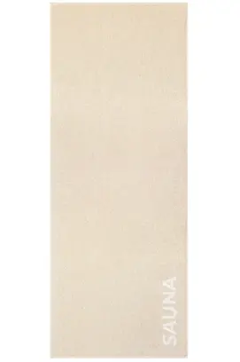 Cawö Sauna Coton & Chanvre Serviette de sauna 80x200 naturel