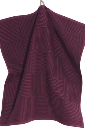 Sander keukendoek Adam 50x50 Fb. 24 - Aubergine