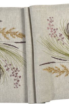 Sander tafelloper Chatham 50x150 Fb. 06 - Beige/Pistachio