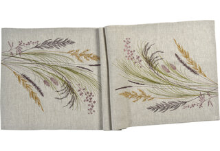 Sander chemin de table Chatham 50x150 Fb. 06 - Beige/Pistache