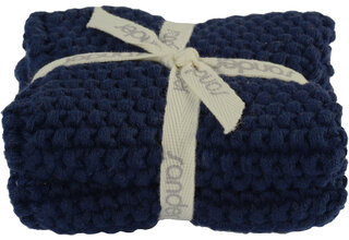 Sander pannenlappen 2 stuks Allstars 22x22 Fb. 64 - Nightshadow Blue