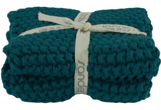 Sander pannenlappen 2 stuks Allstars 22x22 Fb. 44 - Petrol