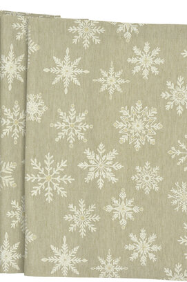 Sander chemin de table Cristallo Buio 50x140 Fb. 27 - Taupe