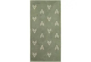 Cawö Alpenchic Édition  6229 Serviette de douche 70x140 vert