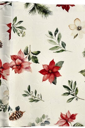 Sander tafelloper X-Mas Flowers 50x140 Fb. 40 - Original