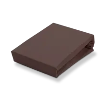 Vandyck Jersey Suprême Drap-housse pour topper 180/200x200/220 Taupe 017