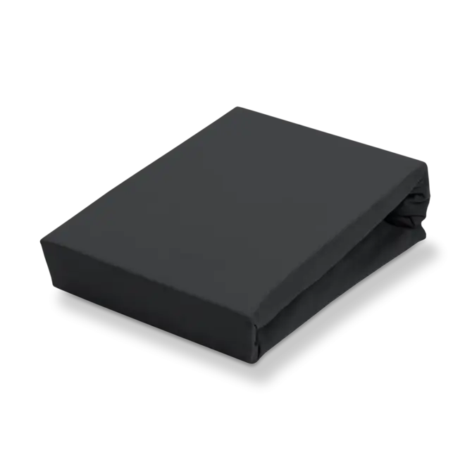 Vandyck Jersey Suprême Drap-housse pour Topper 140/160x200/220 Noir 094