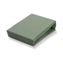 Vandyck Jersey Supreme Drap-housse pour Surmatelas Fendu 140/160x200/220 Olive 113