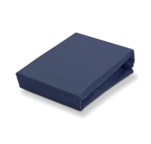 Vandyck Jersey Supreme Split Topper Hoeslaken 180/200x200/220 Navy 036