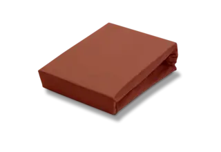 Vandyck Jersey Supreme Drap-housse Topper 180/200x200/220 Brun rouille 334