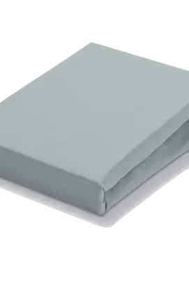 Vandyck Jersey Suprême Drap-housse pour Topper 80/100x190/220 Bleu Perle 190