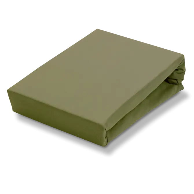 Vandyck Jersey Suprême Drap-housse 140/160x200/220 Martini Olive 301