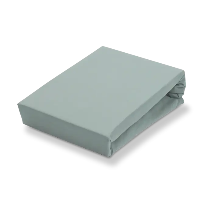 Vandyck Jersey Doux Drap-housse 80/100x190/220 Vert céladon 402