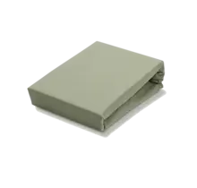 Vandyck Jersey doux Drap-housse 80/100x190/220 Olive clair 123